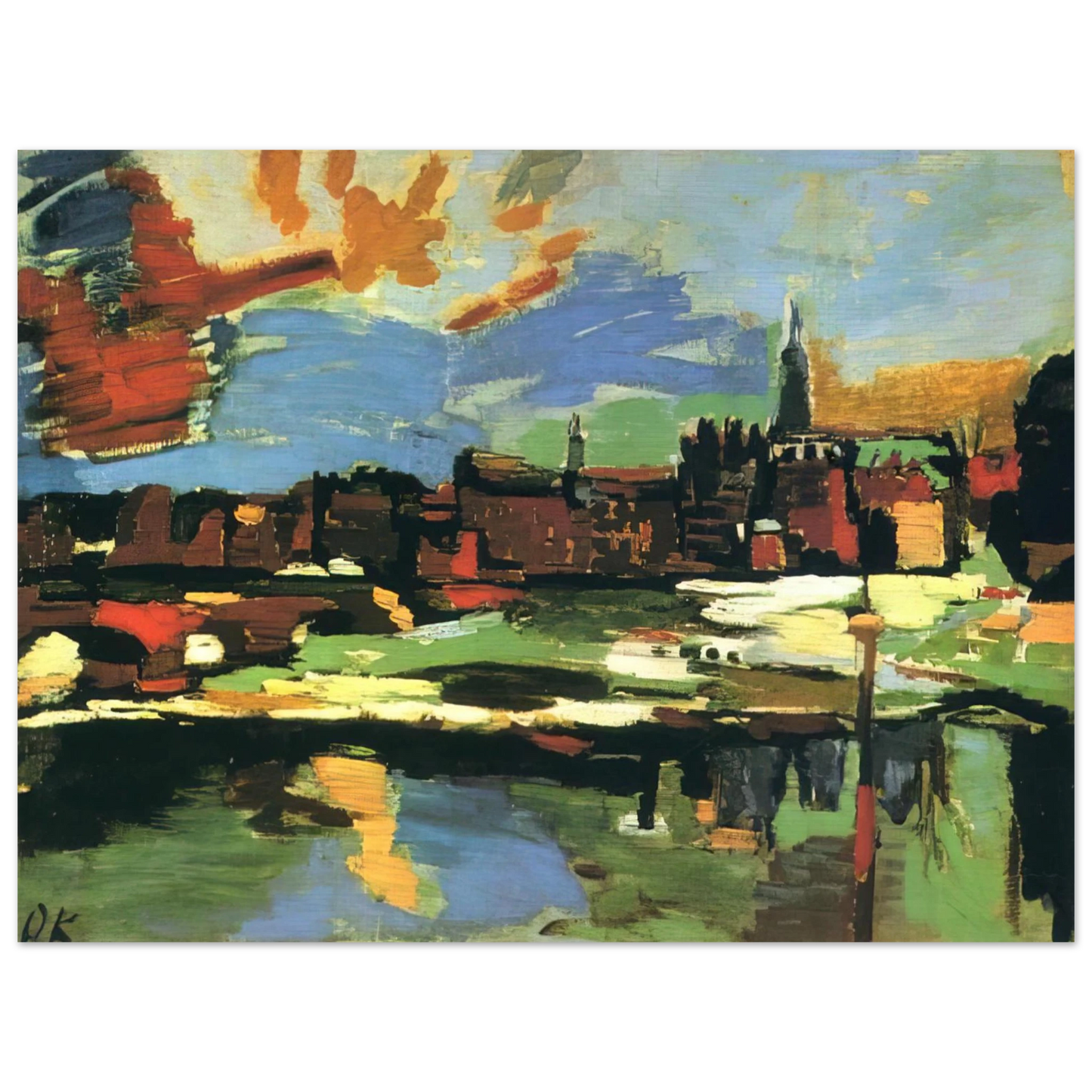 OSKAR KOKOSCHKA - NOT_DETECTED_235833 Fine Art Poster - Default Title