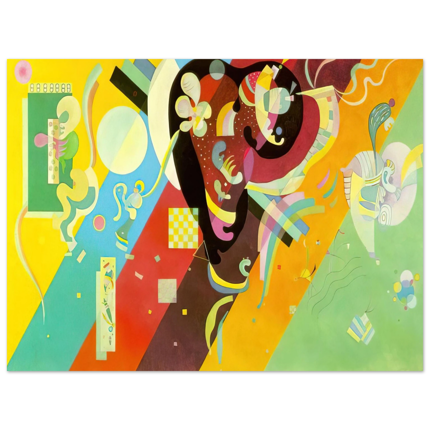 Wassily Kandinsky - COMPOSITION IX 1936 Fine Art Poster - Default Title
