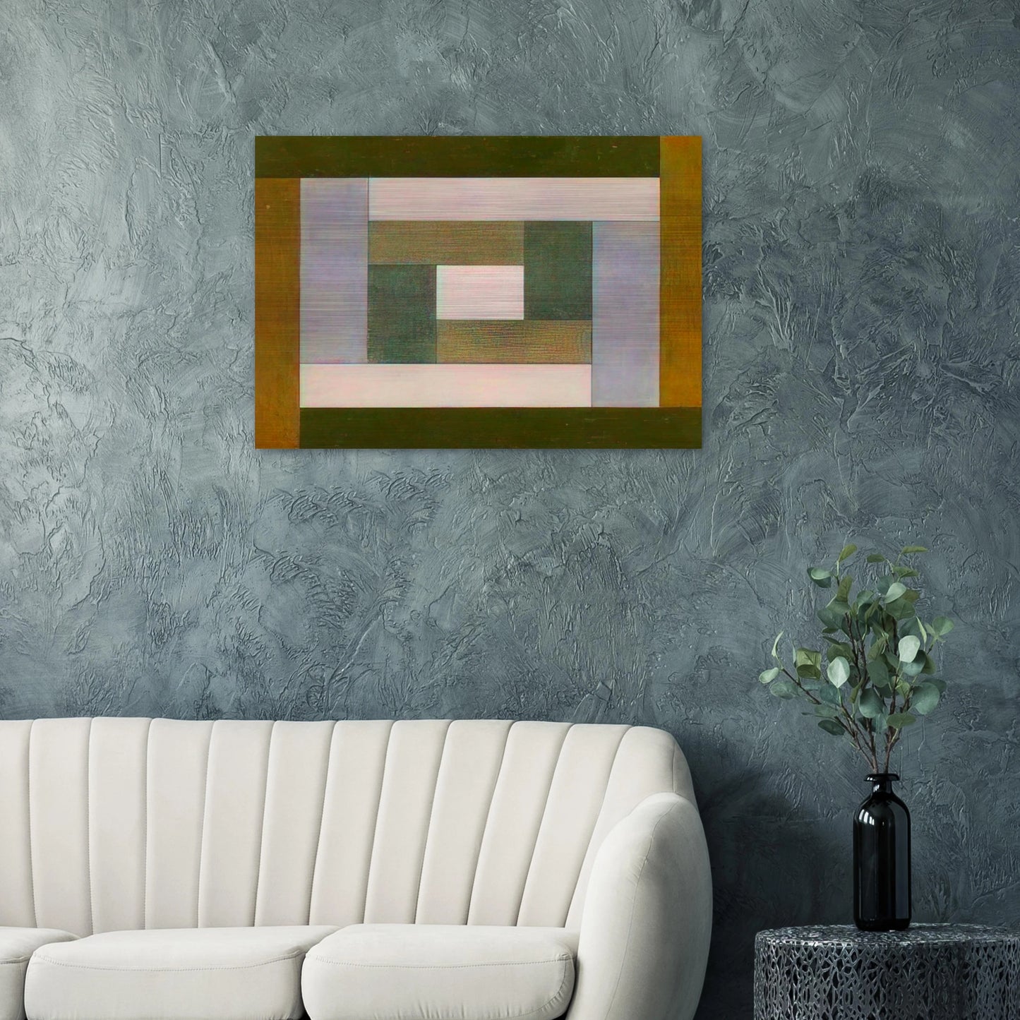 Etudes Bauhaus A - 1929 - Victor Vasarely Brushed Aluminum Print - 70x100 cm / 28x40 inches | Victor Vasarely Aluminum Print | Victor Vasarely Prints