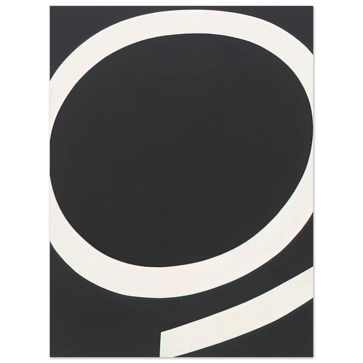 Ellsworth Kelly - Running White 75x100 cm / 30x40inches Fine Art Poster