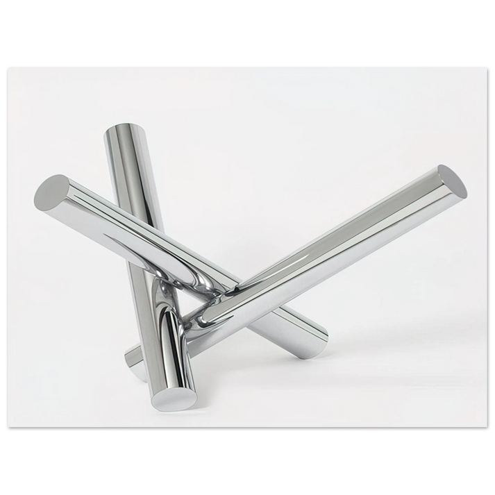 Max Bill - Einheit aus drei gleichen zylindern - 1966 75x100 cm / 30x40inches Fine Art Poster