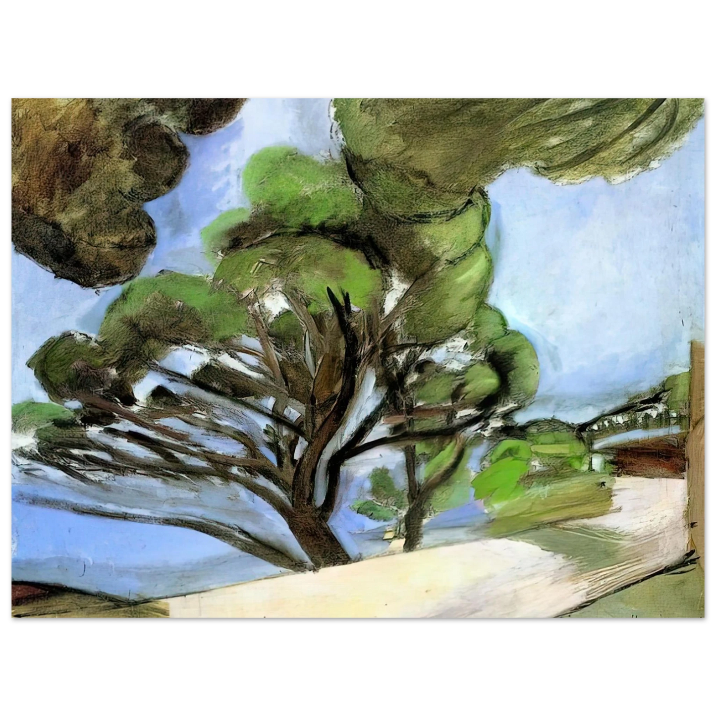 Henri Matisse - THE LARGE PINE 1926 Fine Art Poster - Default Title