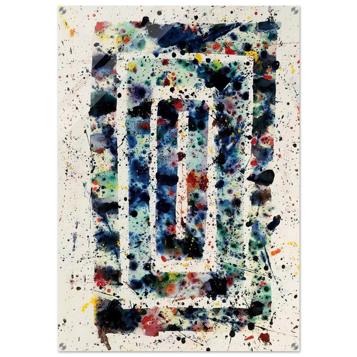 Untitled SF75-102 - Sam Francis Acrylic Print - 70x100 cm / 28x40″ inches | Sam Francis Wall Art | Sam Francis Prints