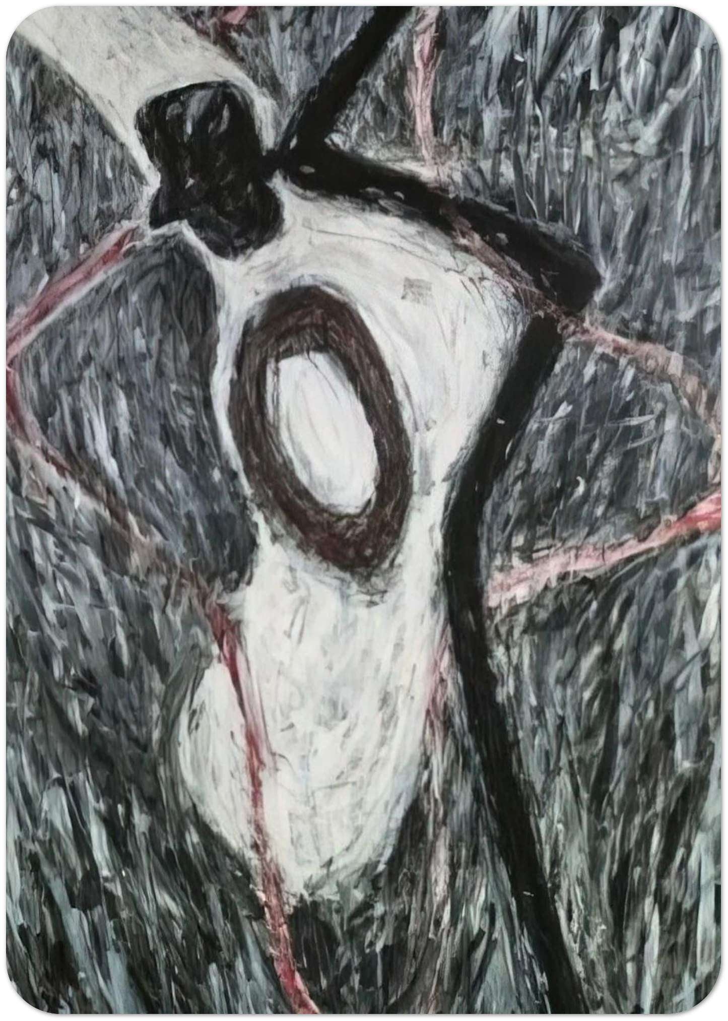 FEBRUARY 1981 By Susan Rothenberg Pack of 10 Post Cards | Susan Rothenberg Post Cards | A6 (10.5 x 14.8 cm) - 4.1 x 5.8 inches