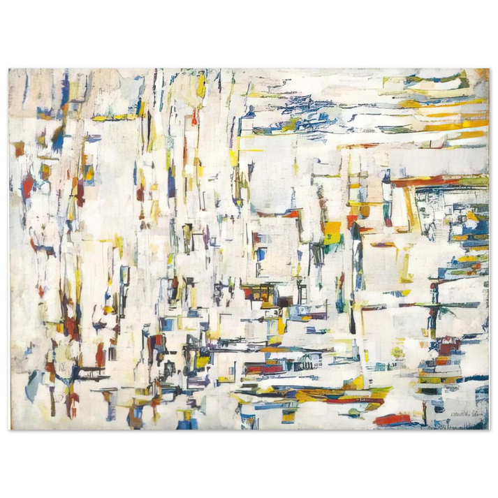 Maria Helena Vieira da Silva - Untitled - 1995 75x100 cm / 30x40inches Fine Art Poster