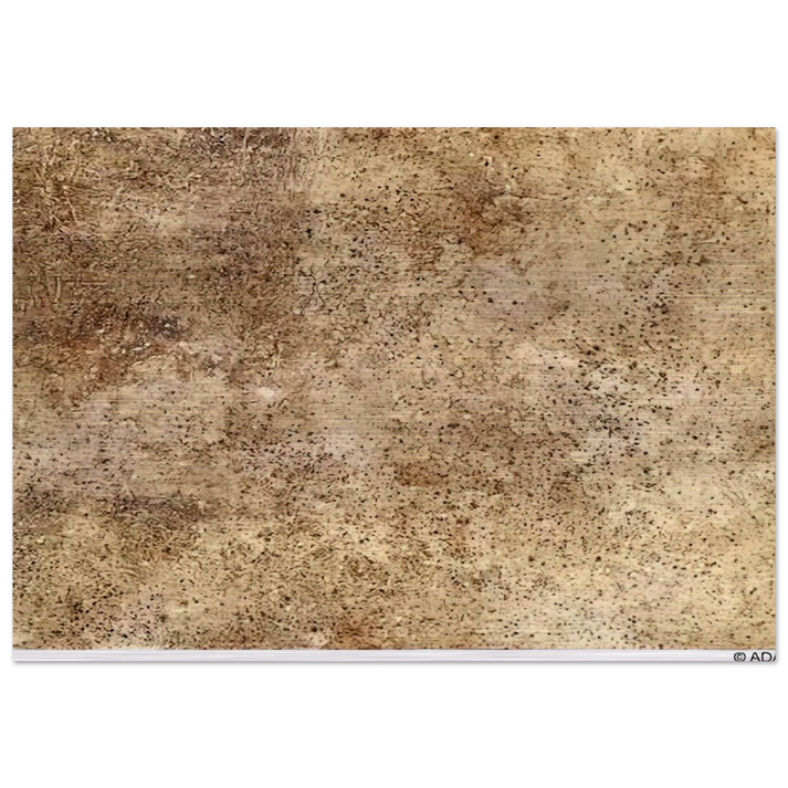 EARTH S MANTLE - Jean Dubuffet Brushed Aluminum Print - 70x100 cm / 28x40 inches | Jean Dubuffet Aluminum Print | Jean Dubuffet Prints