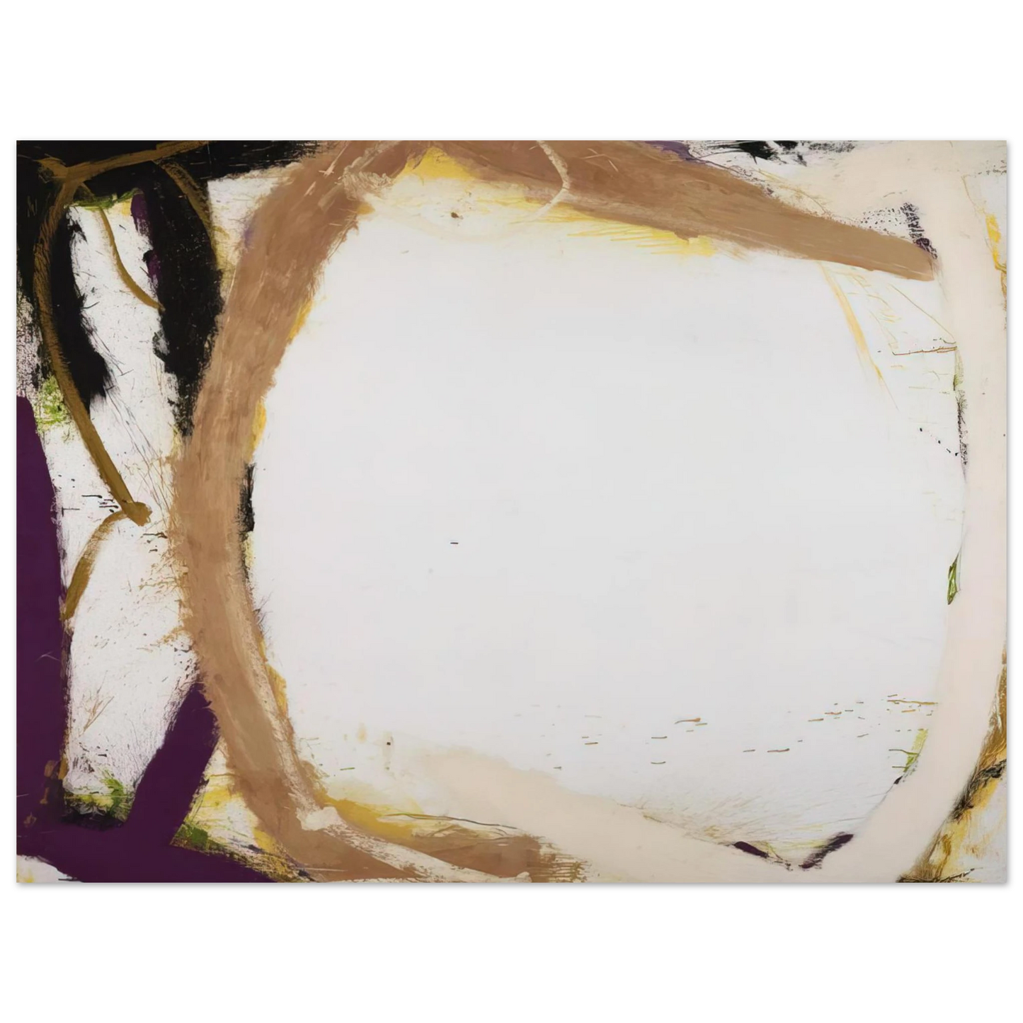Norman Bluhm - Mojabe - 1966 Fine Art Poster - Default Title