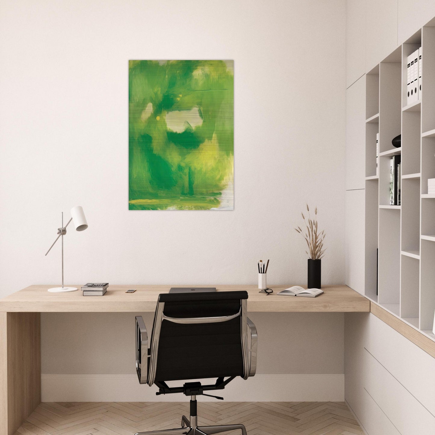 ANTES DE LA COSECHA 1999 - Esteban Vicente Brushed Aluminum Print - 70x100 cm / 28x40 inches | Esteban Vicente Aluminum Print | Esteban Vicente Prints