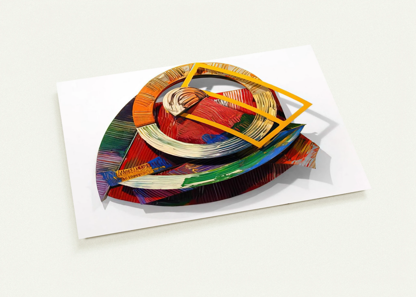 Chehaw By Sam Gilliam Pack of 10 Post Cards | Sam Gilliam Post Cards | A6 (10.5 x 14.8 cm) - 4.1 x 5.8 inches