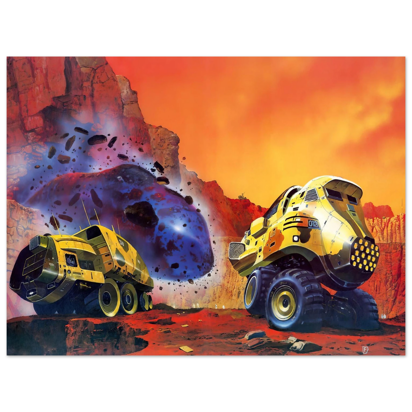 Chris Foss - Chris Foss Fine Art Poster - Default Title