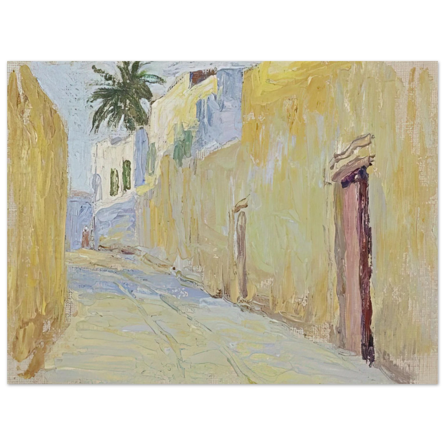 Gabriele Munter - ALLEY IN TUNIS Fine Art Poster - Default Title
