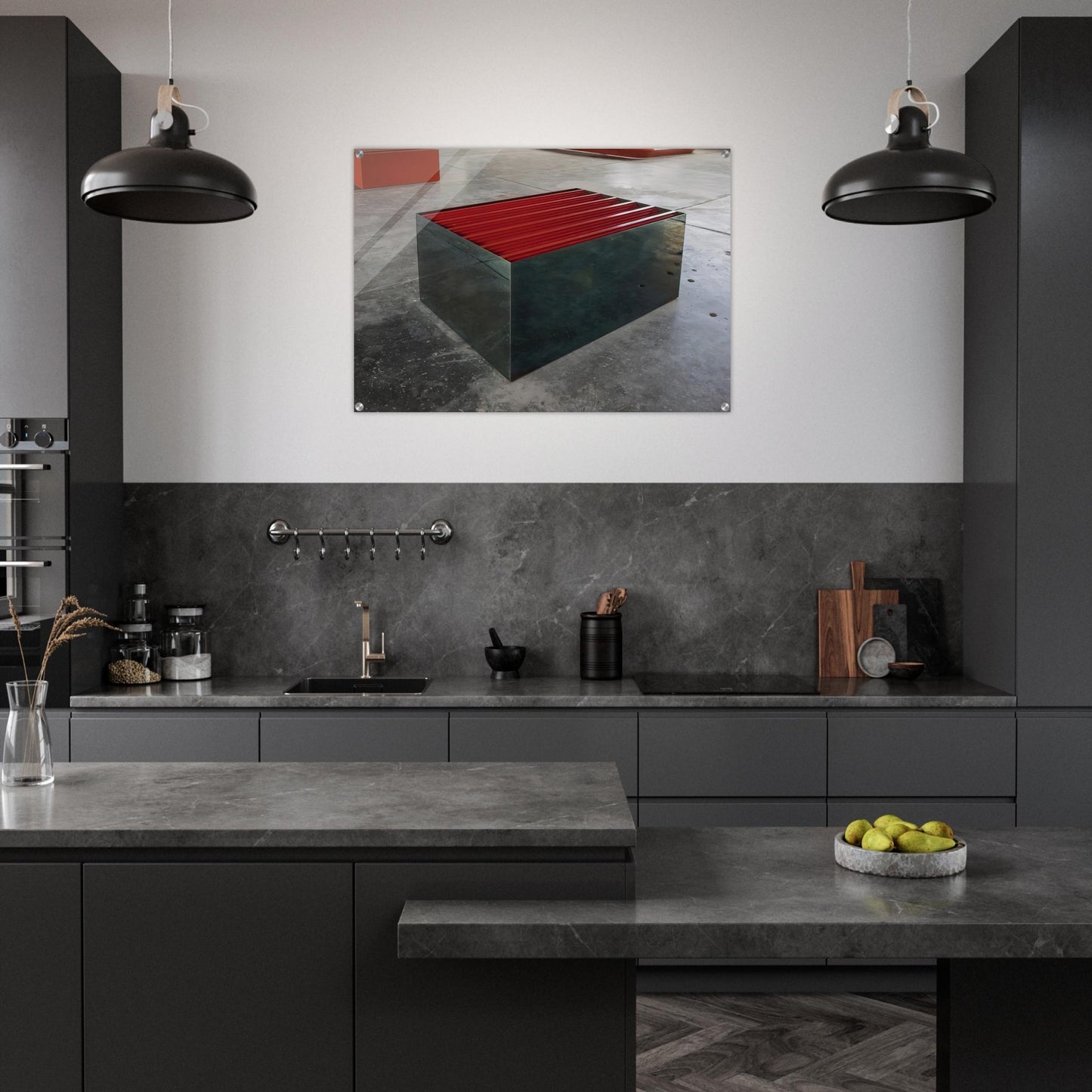 Untitled The Block - 1965 - Donald Judd Acrylic Print - 70x100 cm / 28x40″ inches