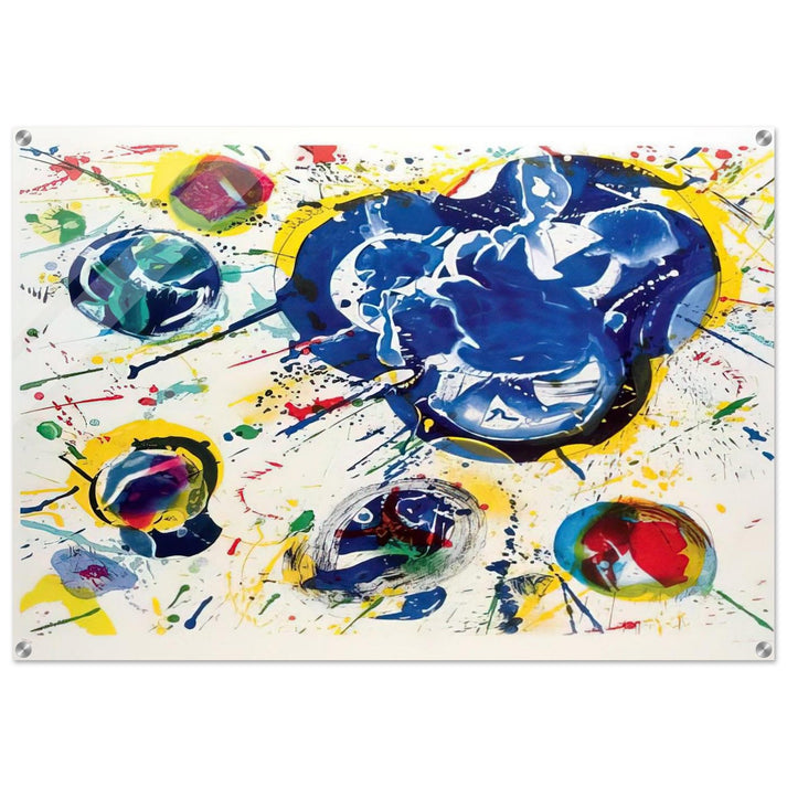 Untitled I L I 87 - Sam Francis Acrylic Print - 70x100 cm / 28x40″ inches