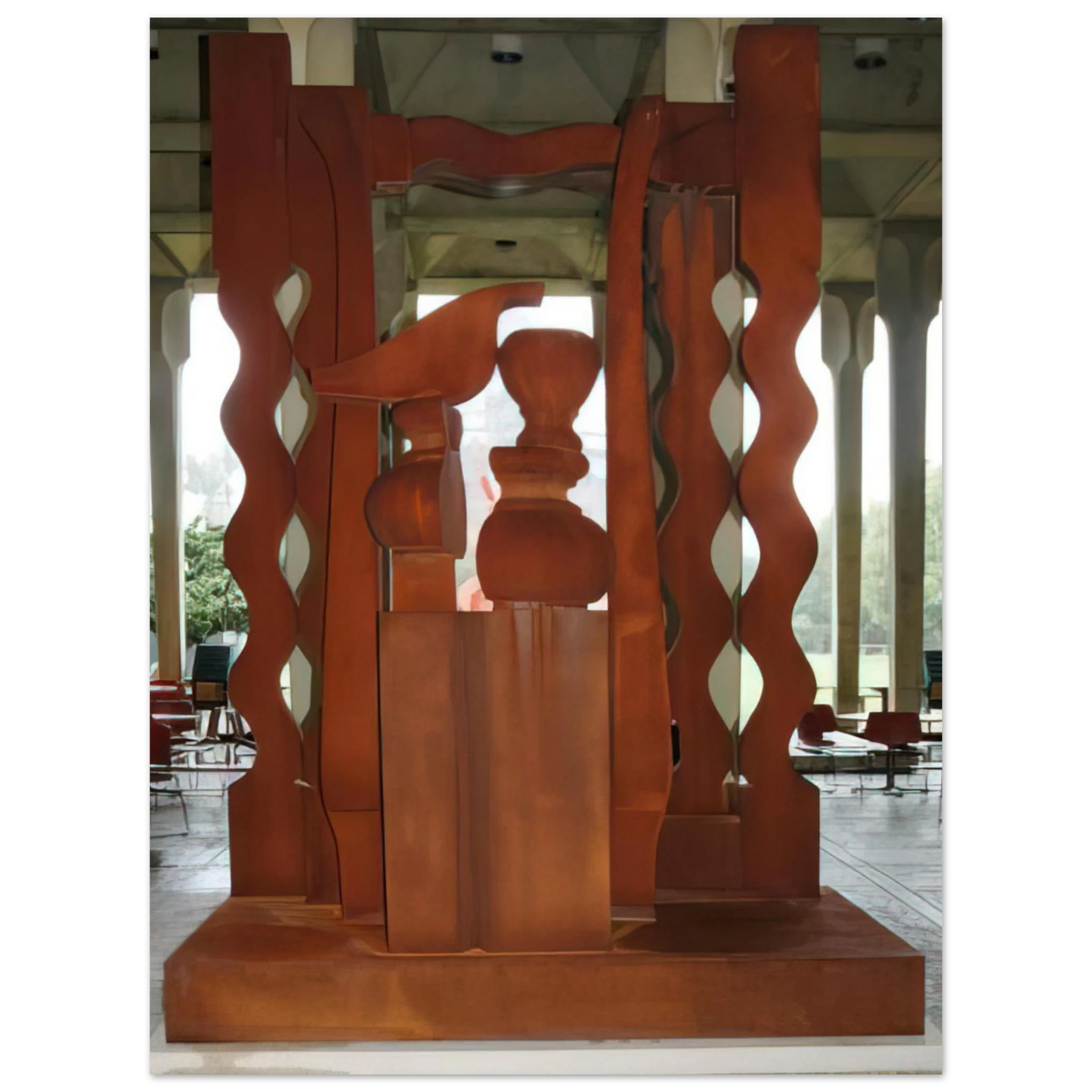 Louise Nevelson - NIGHT PRESENCE II 1976 Fine Art Poster - Default Title