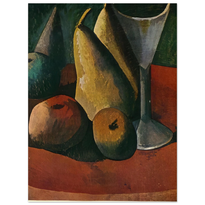 Pablo Picasso - Glass and fruits 75x100 cm / 30x40inches Fine Art Poster