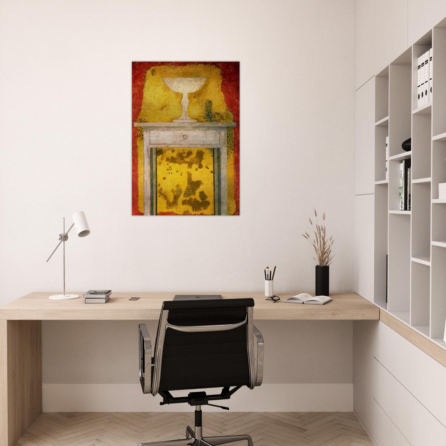 FRUTERO VACIO 1976 - Rufino Tamayo Brushed Aluminum Print - 70x100 cm / 28x40 inches | Rufino Tamayo Aluminum Print | Rufino Tamayo Prints