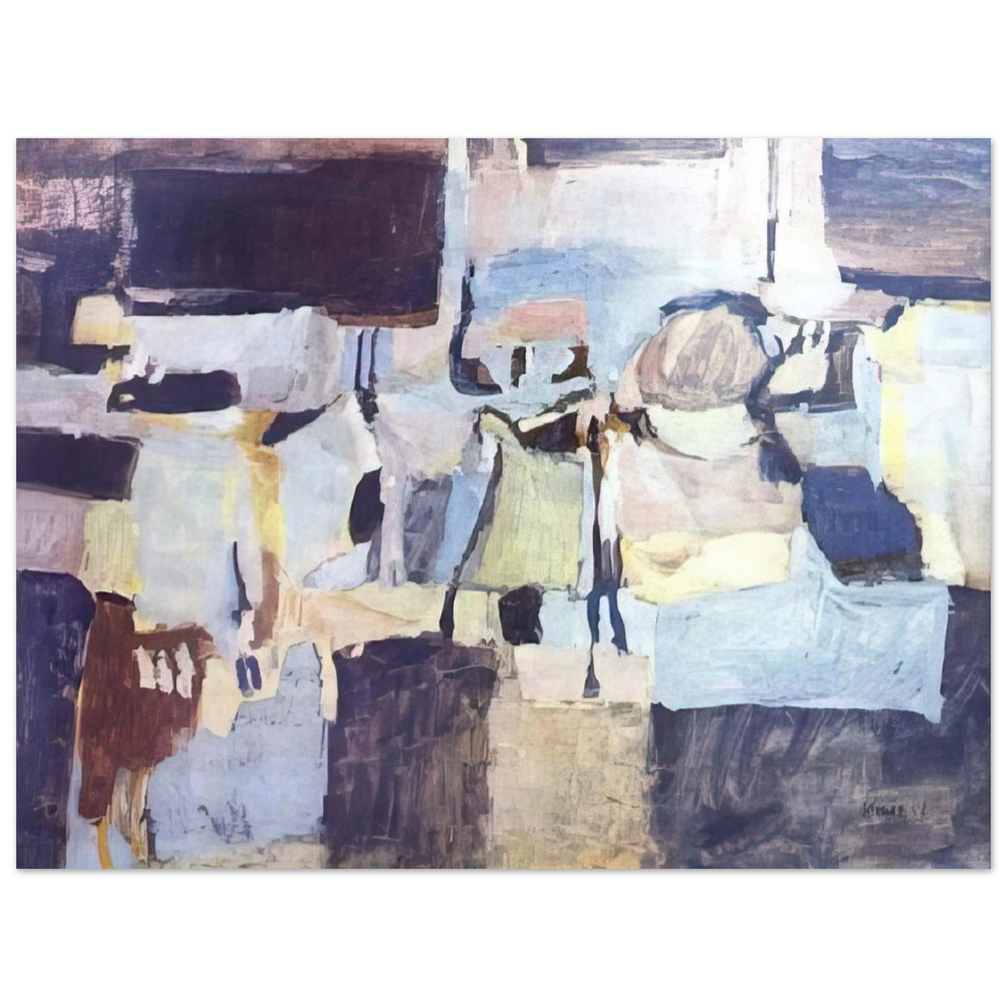 Menez - Pintura - 1958 Fine Art Poster - Default Title