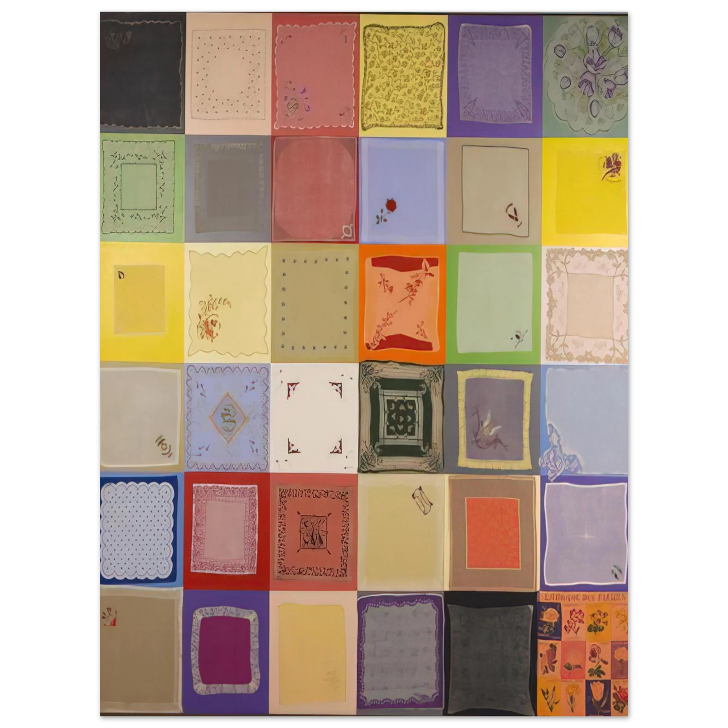 Miriam Schapiro - Connection - 1978 Fine Art Poster - Default Title