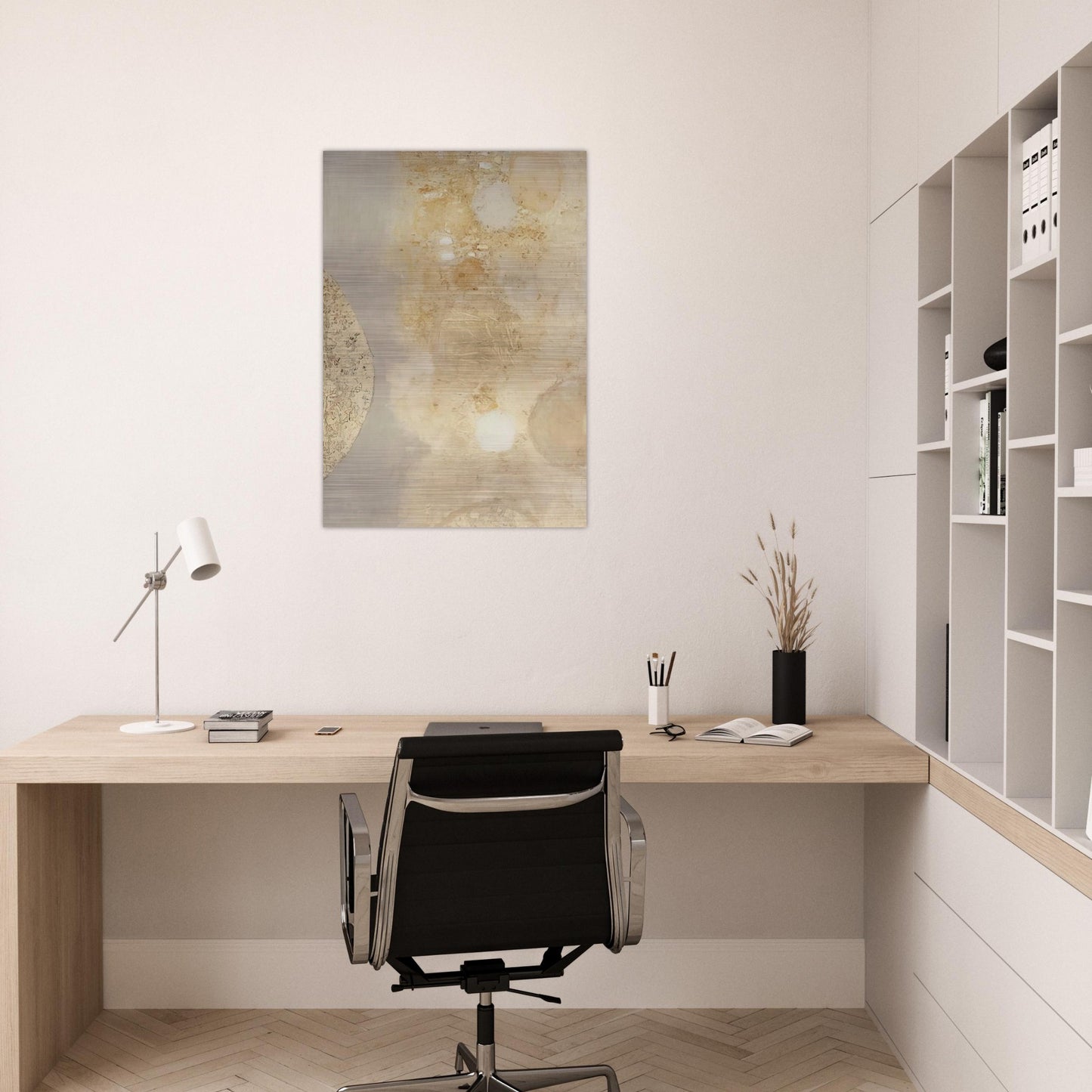 UNTITLED 1 - Luis Feito Brushed Aluminum Print - 70x100 cm / 28x40 inches | Luis Feito Aluminum Print | Luis Feito Prints