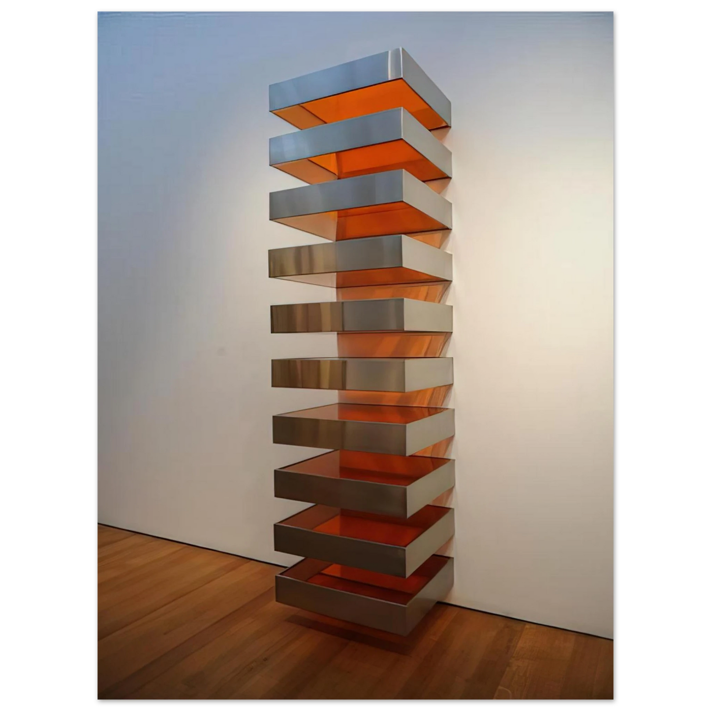 Donald Judd - Untitled DSS 120 - 1968 Fine Art Poster - Default Title