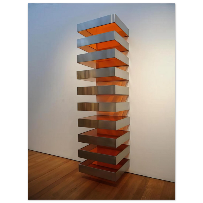 Donald Judd - Untitled DSS 120 - 1968 75x100 cm / 30x40inches Fine Art Poster