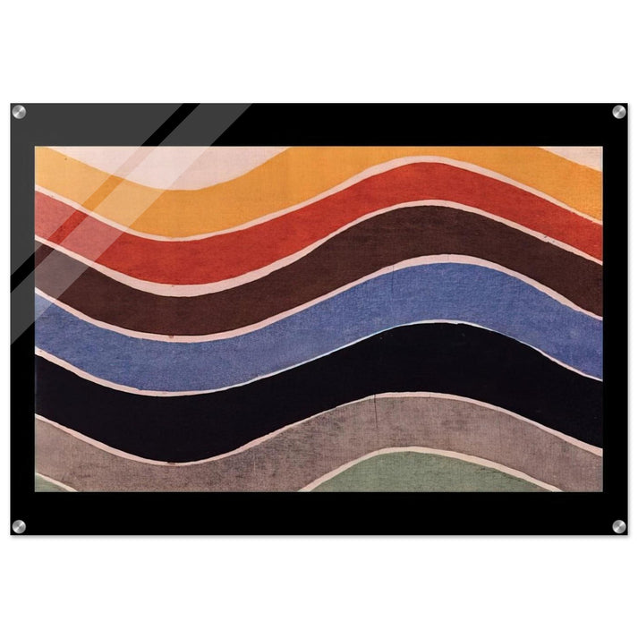 FABRIC PATTERN 1 - Sonia Delaunay Acrylic Print - 70x100 cm / 28x40″ inches