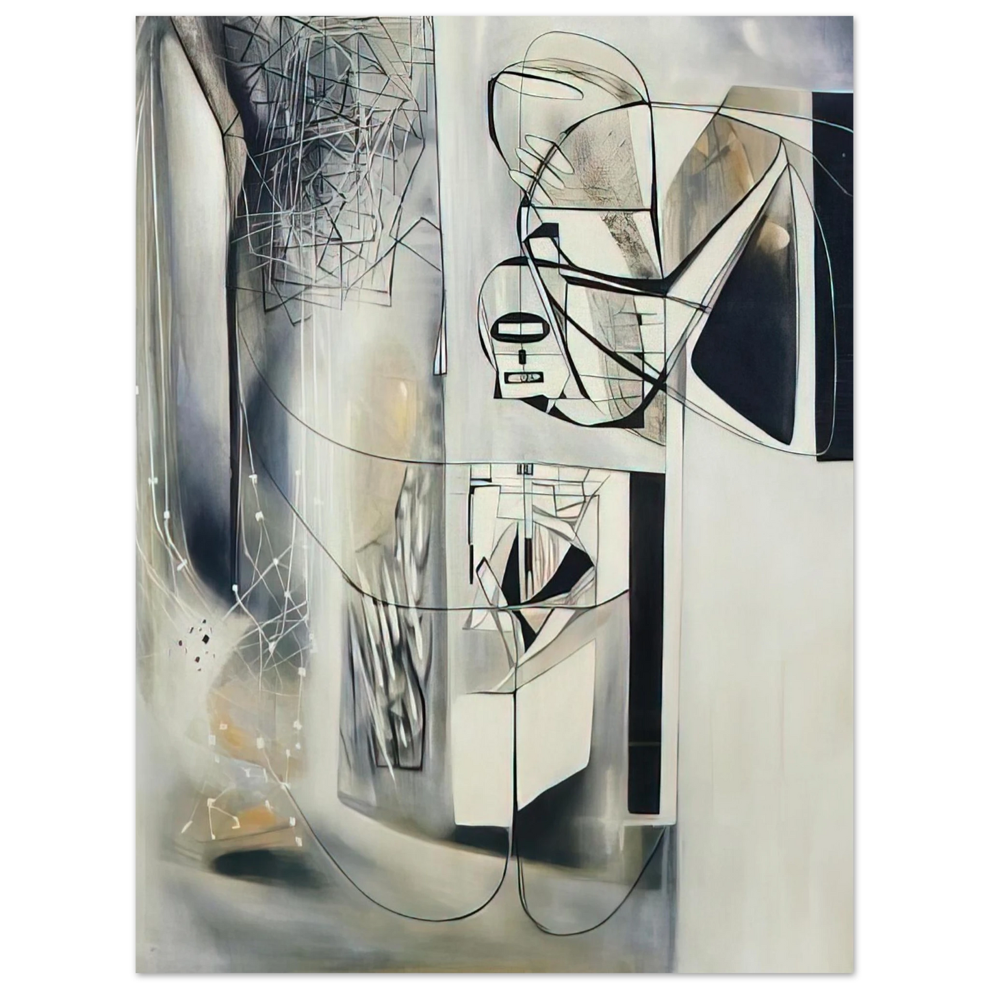 Jimmy Ernst - See See Rider - 1946 Fine Art Poster - Default Title