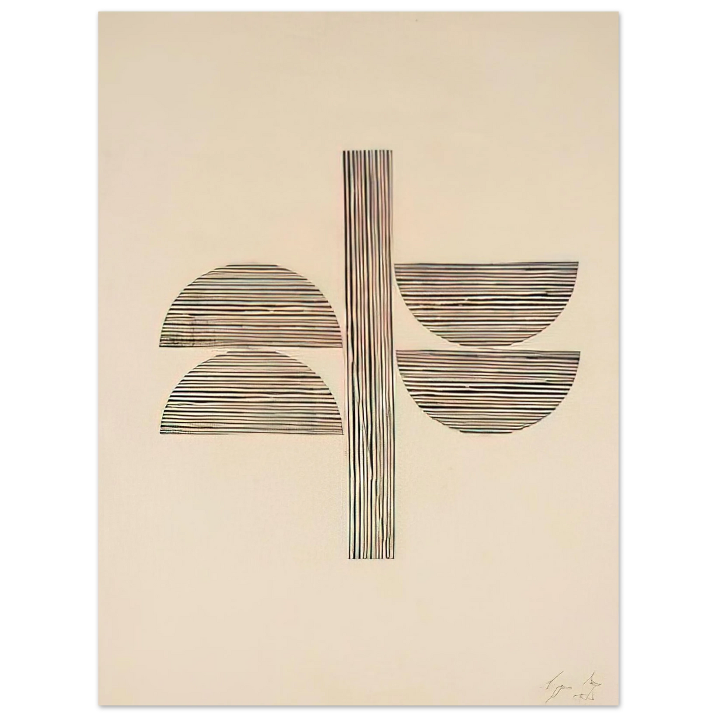 Lygia Pape - Tecelar - 1956 Fine Art Poster - Default Title