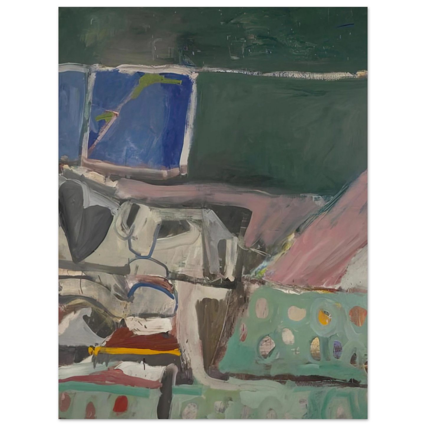 Richard Diebenkorn - Berkeley #58 Fine Art Poster - Default Title