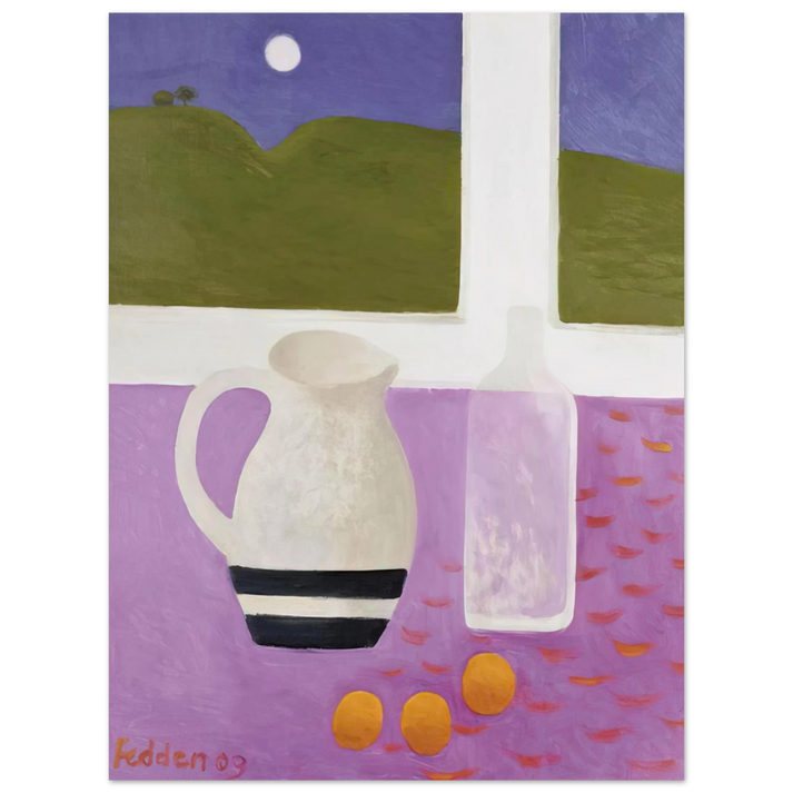 Mary Fedden - The Moon - 2009 75x100 cm / 30x40inches Fine Art Poster