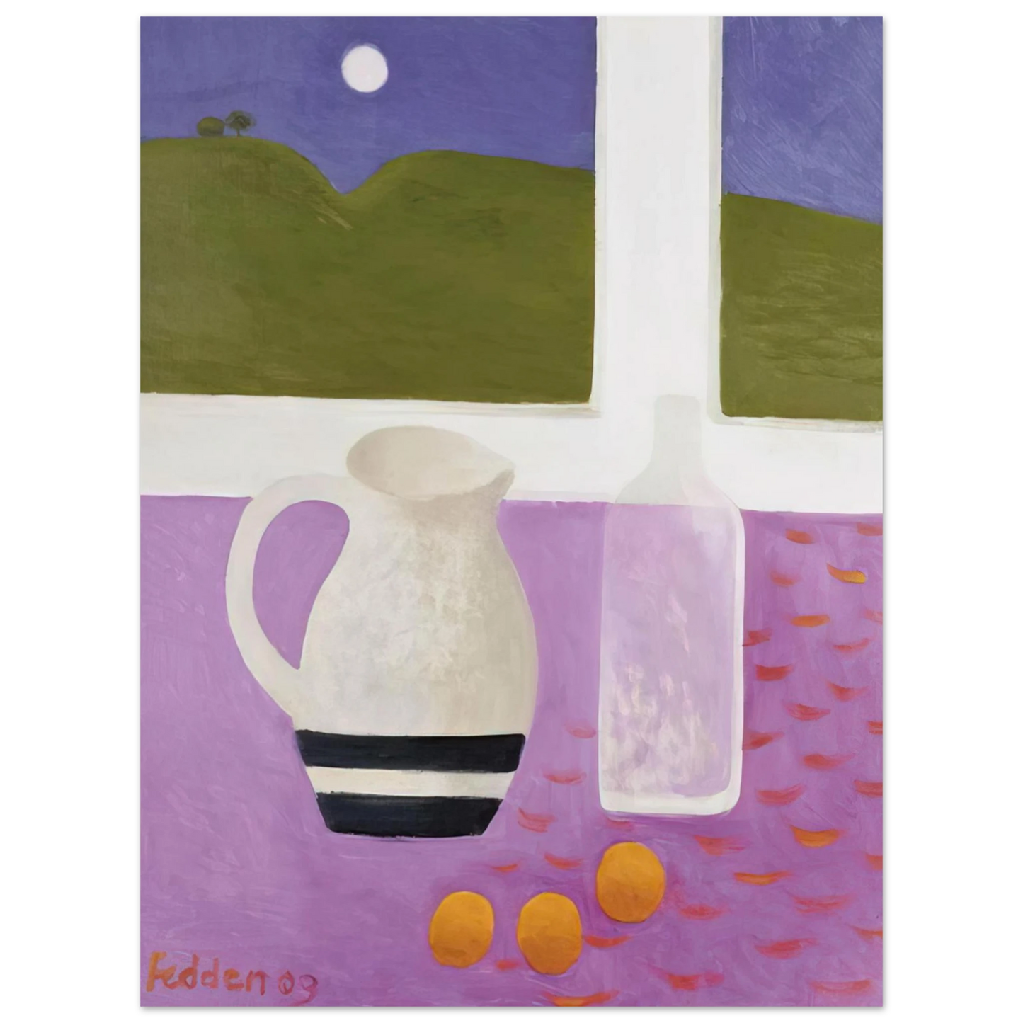 Mary Fedden - The Moon - 2009 Fine Art Poster - Default Title