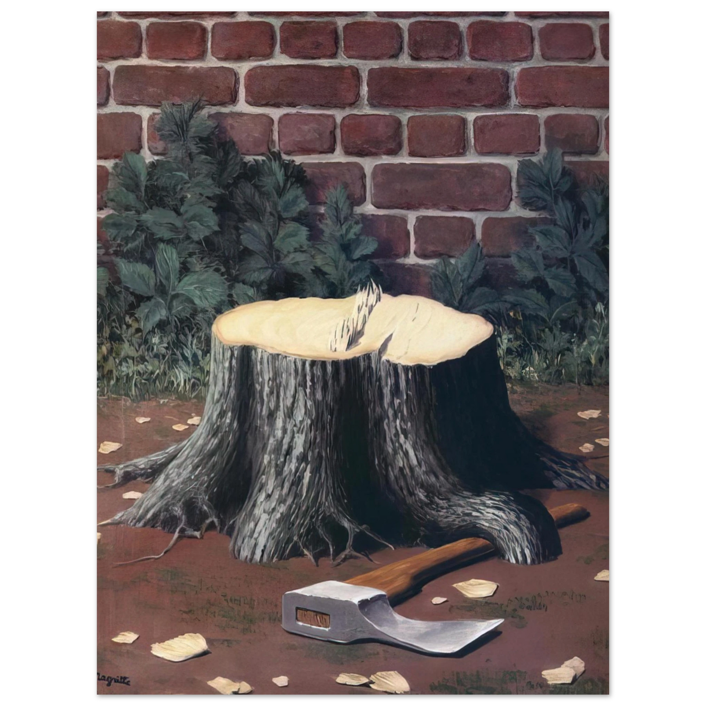 Rene Magritte - THE LABOURS OF ALEXANDER 1950 Fine Art Poster - Default Title