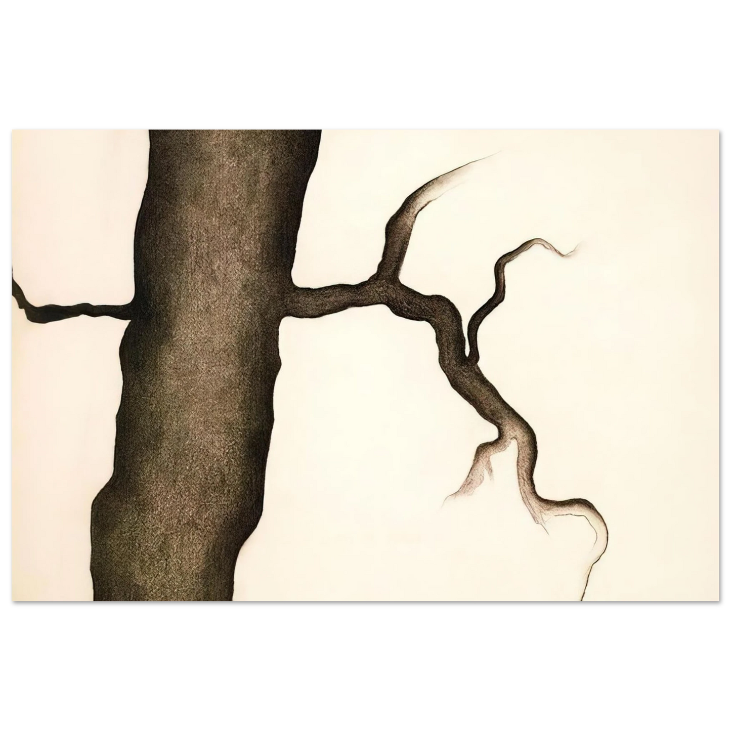 Georgia O'Keeffe - Drawing III Fine Art Poster - 40x60 cm / 16x24 inches
