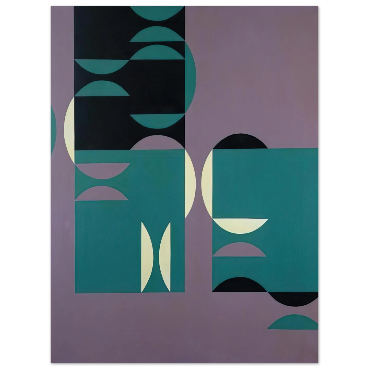 Tomas Maldonado - 4 temas circulares - 1953 Fine Art Poster - Default Title