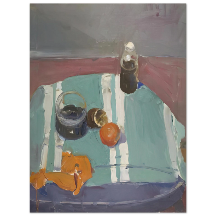 Richard Diebenkorn - Still Life with Orange Peel 75x100 cm / 30x40inches Fine Art Poster
