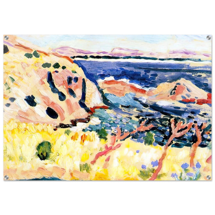 SEASCAPE 1905 - Henri Matisse Acrylic Print - 70x100 cm / 28x40″ inches