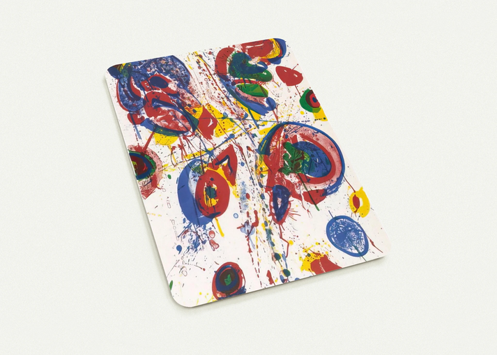 Bright Nothing By Sam Francis Pack of 10 Post Cards | Sam Francis Post Cards | A6 (10.5 x 14.8 cm) - 4.1 x 5.8 inches