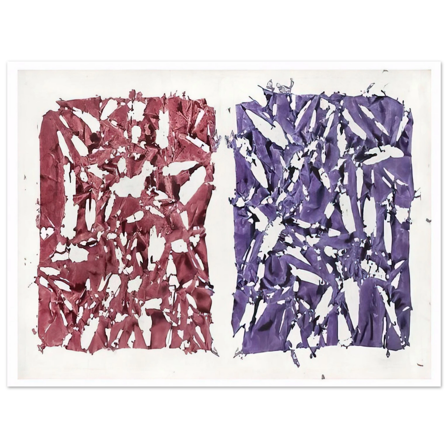 Simon Hantai - Tabula - 1981 Fine Art Poster - Default Title