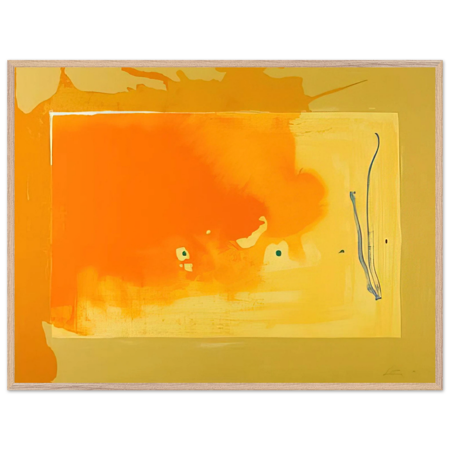 Helen Frankenthaler - Bilbao - 1998 Wall art - 70x100 cm / 28x40 inches - Fine Art Poster - -