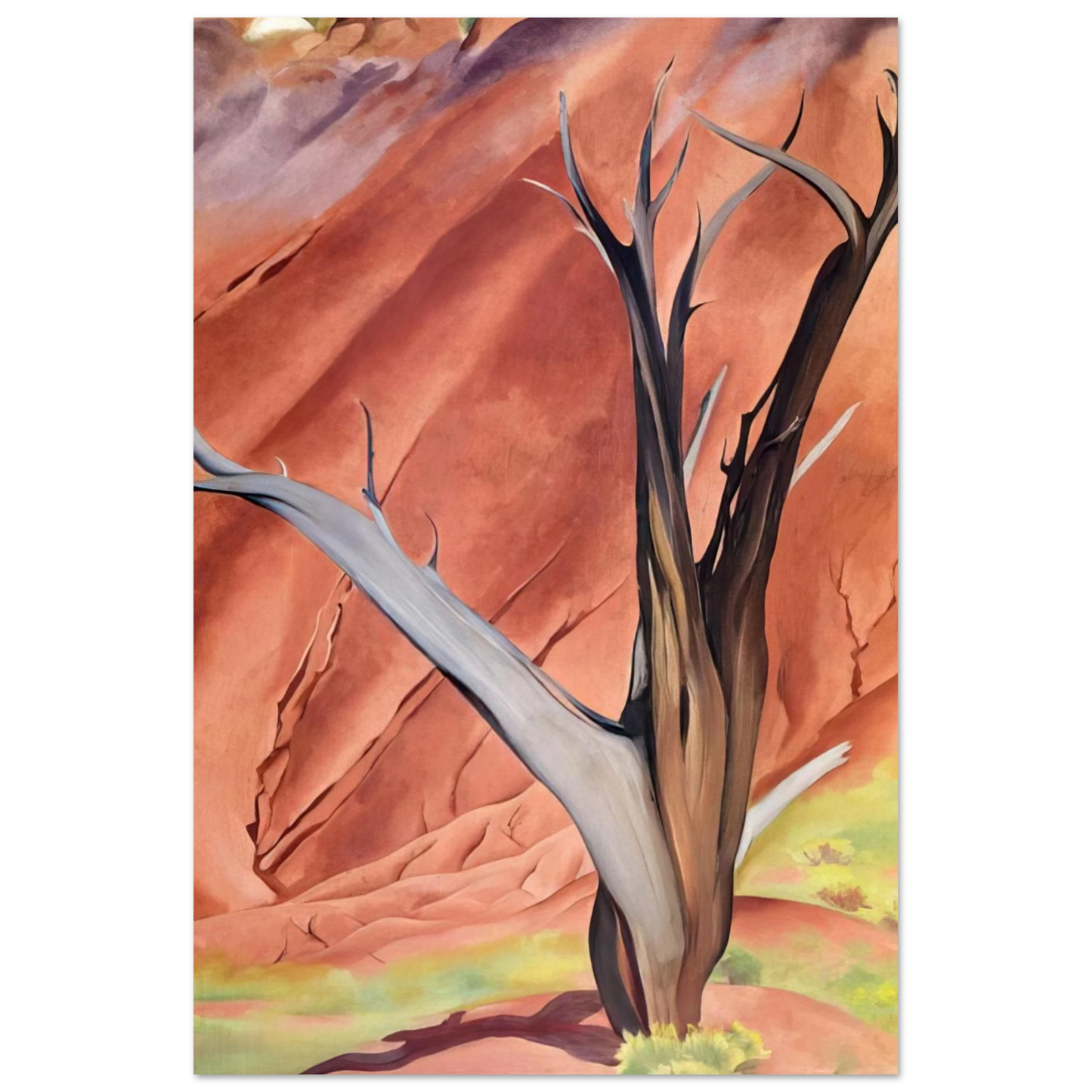 Georgia O'Keeffe - Geralds Tree Fine Art Poster - 75x100 cm / 30x40 inches