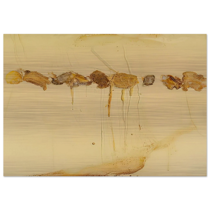 Cheese Race - 1970 - Dieter Roth Brushed Aluminum Print - 70x100 cm / 28x40 inches | Dieter Roth Aluminum Print | Dieter Roth Prints