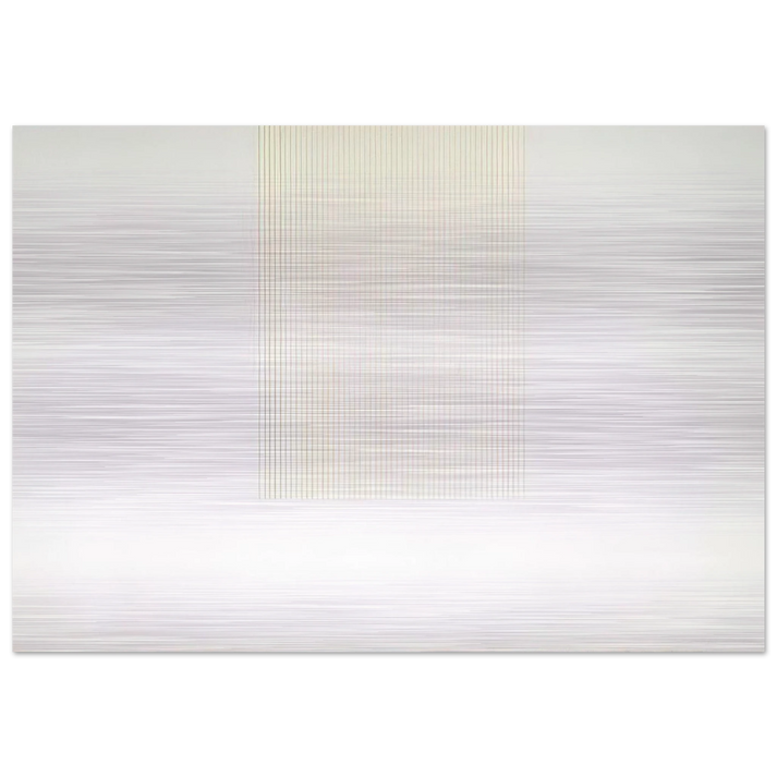 Untitled #1 - 1971 - Gene Davis Brushed Aluminum Print - 70x100 cm / 28x40 inches | Gene Davis Aluminum Print | Gene Davis Prints