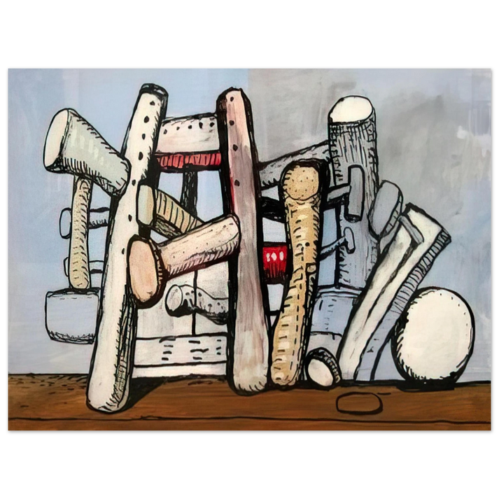 Philip Guston - UNTITLED 1980 75x100 cm / 30x40inches Fine Art Poster