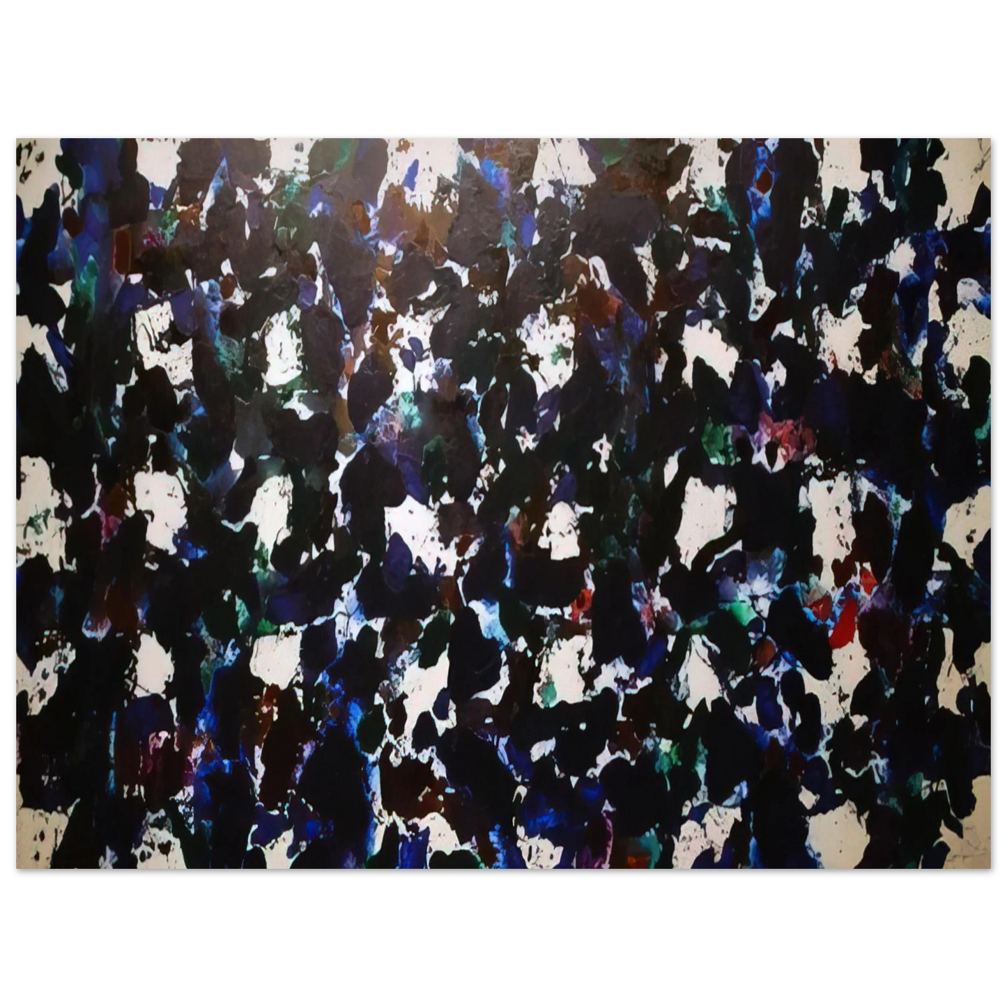 Sam Francis - Free Floating Clouds Fine Art Poster - Default Title