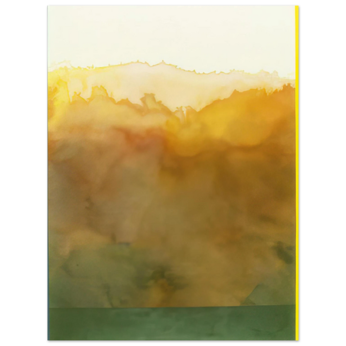 Ronnie Landfield - Turtle - 1977 75x100 cm / 30x40inches Fine Art Poster
