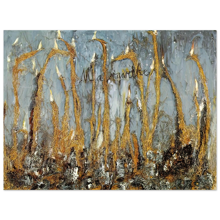 Anselm Kiefer - MARGARETHE 75x100 cm / 30x40inches Fine Art Poster