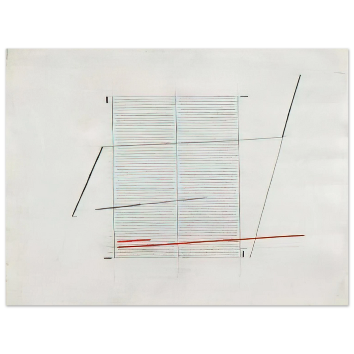 Bice Lazzari - Acrilico K - 1979 75x100 cm / 30x40inches Fine Art Poster