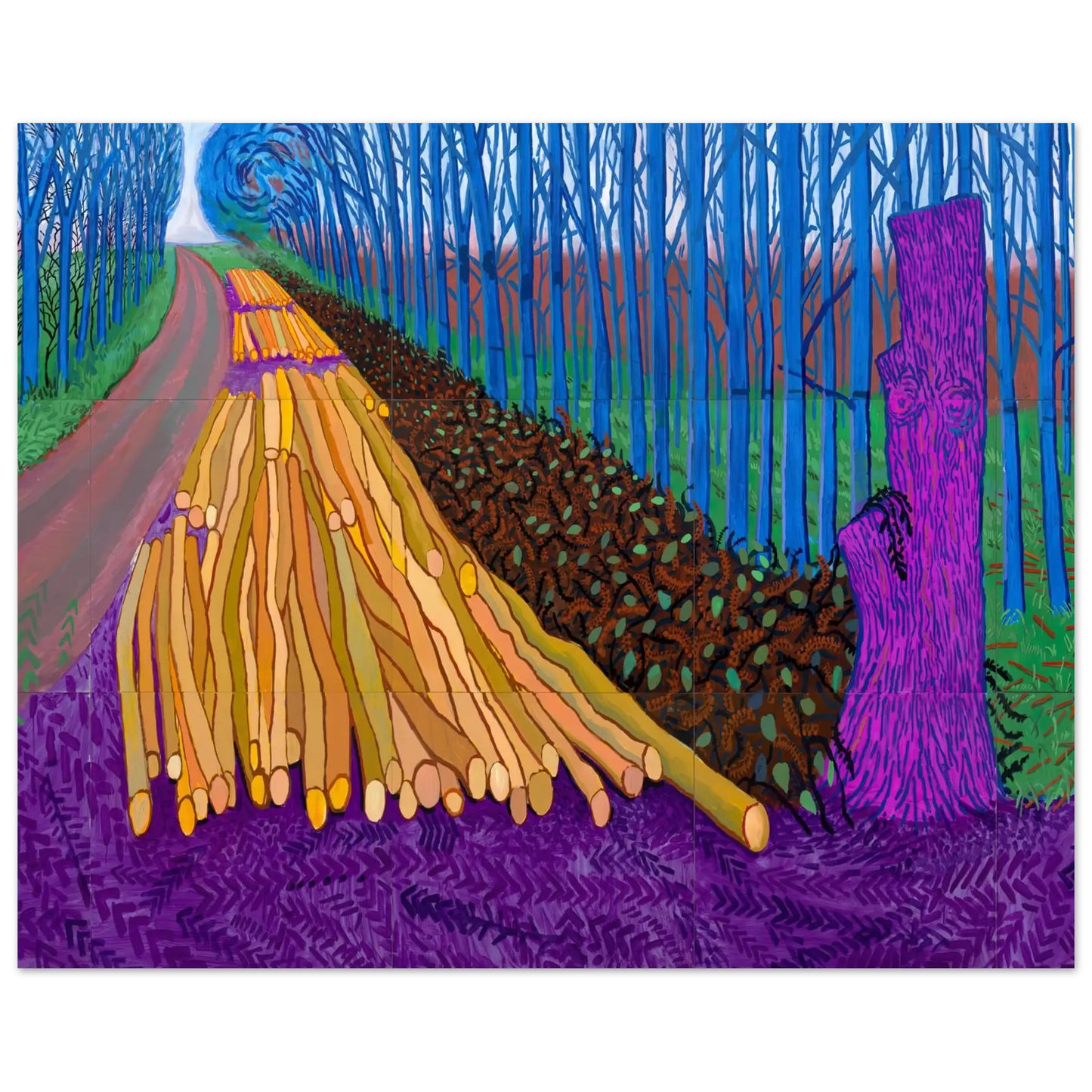 David Hockney - David Hockney Wall art - 20x25 cm / 8x10 Inches - Fine Art Poster - -