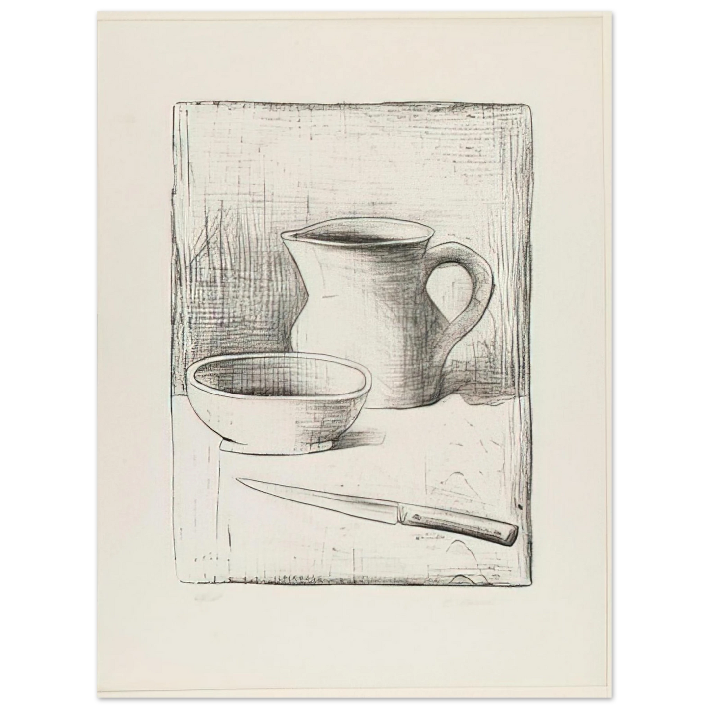 Carlo Carra - STILL LIFE 1944 Fine Art Poster - Default Title