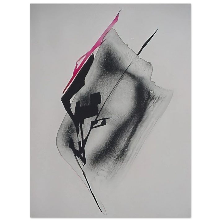 Toko Shinoda - Transparent Shadow - Abstract Expressionism 75x100 cm / 30x40inches Fine Art Poster